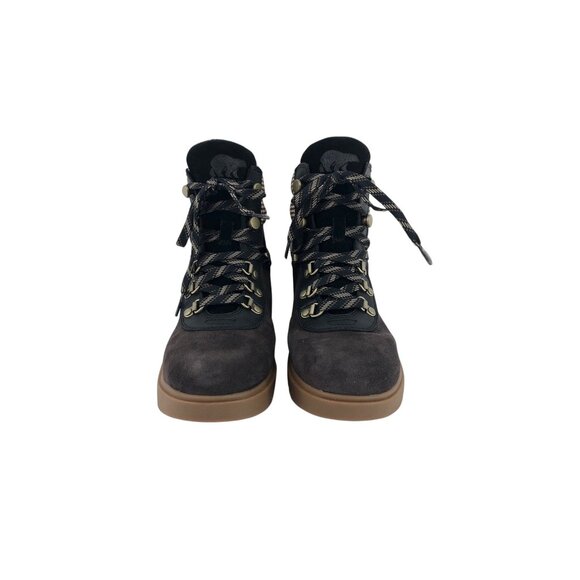 Sorel Joan of Arctic Next Lite Hiker Boots Womens 6 Blackened Brown WP New Other - Picture 3 of 9